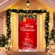 thumbnail image 1 of Ofertas de liquidación de decoraciones navideñas Panel de puerta de Navidad Fondo decorativo Foto de fiesta navideña Ambiente de Navidad Adhesivo para puerta 35,43 X 78,74 pulgadas, 1 of 7