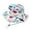 Hat 19# White, variant on oqasdz Kids Summer Hat for Boys and Girls Lightweight Fisherman Cap Toddler Sun Wide Brim Outdoor Fashion Casual Daily Wear