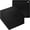 Black, variant on Silicone Square Trivets Mat, 6 Packs Multipurpose Non Slip Heat Resistant Pot Holder