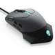 thumbnail image 1 of Mouse Gamer Alienware  510M Ajustable RGB 10 Botones -Negro, 1 of 2