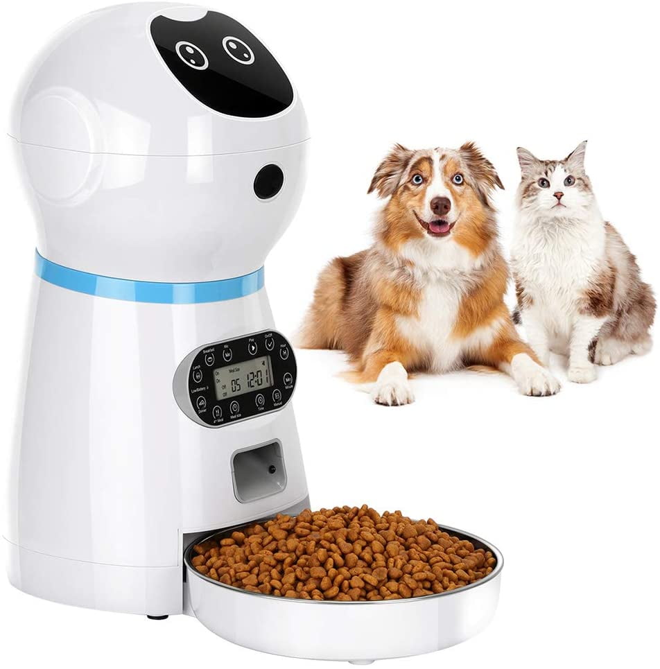 automatic cat feeder portion control