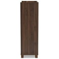 thumbnail image 5 of Baxton Studio Carrie Transitional Farmhouse Walnut Brown Finished Wood Wine Storage Cabinet, 5 of 7