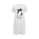 thumbnail image 2 of Camisón corto de talla grande para mujer, camisón de manga corta con estampado en el pecho, camisón corto, 2 of 4