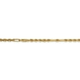 thumbnail image 3 of Auriga Fine Jewelry 14K Yellow Gold 3.0mm Milano Rope Chain Bracelet 7inch for Women, 3 of 6