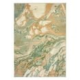 thumbnail image 2 of Dawson Contemporary Area Rug - Green/ Gold - 5'3" X 7'6", 2 of 3