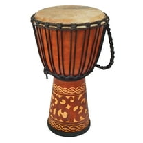 Djembe Standard linecarv, 24" tall, 12" head, NK149