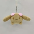 thumbnail image 5 of Sanrio Figure Mocha Dog Hoodie Plush Toys Kawaii Stuffed Animals Cute Keychains Ball Chain Keyring Fluffy Doll Toy Kid Girl Gift, 5 of 11