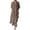 Solid Colour, variant on Linen Dress for Women Long Skirt Shirt, Elegant Solid Colour, Casual Lapel, Midi Dress, Loose Long Tunic with Pockets, Comfortable and Breathable