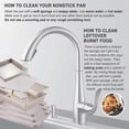 thumbnail image 4 of 13-Inch Rimmed Baking Pan, Non-Stick Carbon Steel Cookie Sheet Pan for Oven Roasting Meat Bread Jelly Roll Battenberg Pizzas Pastries 9.7" x 13.6" x 1, 4 of 4