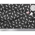 thumbnail image 2 of Soimoi polyester Crepe Fabric Floral & Cat Animal Print Sewing Fabric Yard 52 Inch Wide, 2 of 3