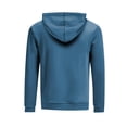 thumbnail image 5 of Men's Solid Color Plush Warm Coat Fleece Sweater Casual Coat Pocket Sweater Autumn Winter Coat4XL, 5 of 5
