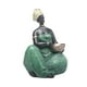 thumbnail image 5 of Estatua de mujer africana, figura tribal, figura humana decorativa para chimenea 16cmx24cm sentado, 5 of 9