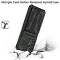 thumbnail image 2 of GSA Multi-Function Hybrid Case w/CC Holder for Samsung A53 5G - Black, 2 of 3