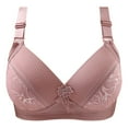 thumbnail image 3 of Sngxgn Women's Fit T-shirt Bra, Lightly-lined Underwire Bra(Pink,40), 3 of 3