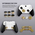 thumbnail image 3 of Prociv Complete Component Pack for Xbox Elite Controller Series 2 Core，Accessories Include 1 Carrying Case, 1 Charging Dock&Cable, Metal 6 Joysticks, 4 Paddles, 2 D-Pads, 1 Adjustment Tool (Gold), 3 of 8