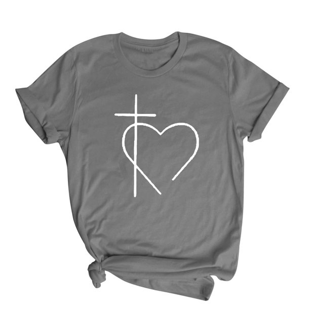 Blusas de Manga Corta para las Mujeres Divertida Impresión Cuello Redondo Camiseta Vintage, Blusas de Primavera para las Mujeres