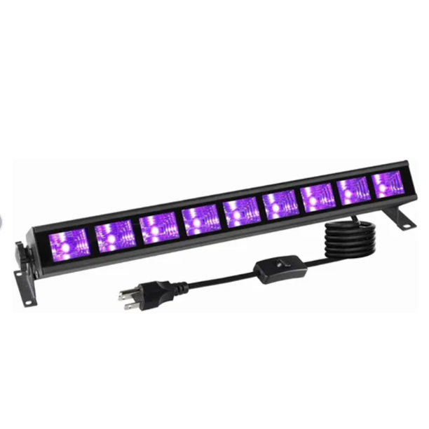 36W 9LEDs Black Wall Washer Bar Wash Stage Lights for Church Wedding