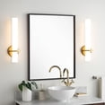 thumbnail image 4 of KAISITE 18.11" Set of 2 Modern Wall Sconces, Wall Light Fixtures with Acrylic Lampshade for Living Room Bedroom Bathroom Hallway, 18W LED, 4 of 9