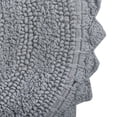 thumbnail image 4 of Contemporary Home Living 21" x 34" Gray Large Oval Home and Bathroom Essentials Crochet Bath Mat, 4 of 6