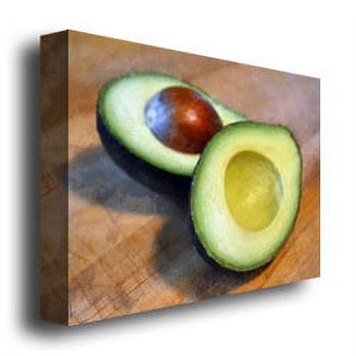 Trademark Fine Art "Avocado" Canvas Wall Art by Michelle Calkins