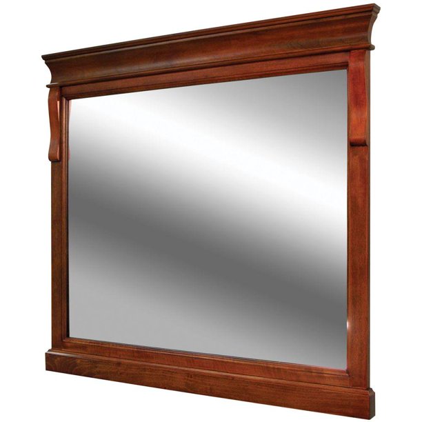 Home Decorators Collection 36 In W X 32 H Framed Rectangular Bathroom Vanity Mirror Warm Cinnamon New Open Box Com - Home Decorator Bathroom Mirrors Home Decorators Collection 36 In W X 32 H Framed Rectangular Bathroom Vanity Mirror Warm Cinnamon New Open Box Com - Home Decorator Bathroom Mirrors