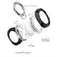 thumbnail image 2 of Rome Tech Fob Case Two-in-One Carbon Fibber for AirTag Orange, 2 of 4