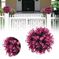 thumbnail image 2 of Ongmies Artificial Plant Topiary Balls, Artificial Boxwood Topiary – Lifelike Greenery for Outdoor Walkways & Clean Landscaping Look, Faux Boxwood Decorative Balls, 2 of 9