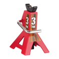 thumbnail image 1 of Hi,Fancy 1:10 Scale RC Off-road Car Metal Jack Stand Portable Height Adjustable Repair Tool Decoration Replacement for Axial SCX10 CC01 Red 3T, 1 of 8