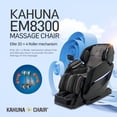 thumbnail image 4 of Ultimate Relaxation - Elite Massage Chair Series EM-8300 Black/Grey, 4 of 13