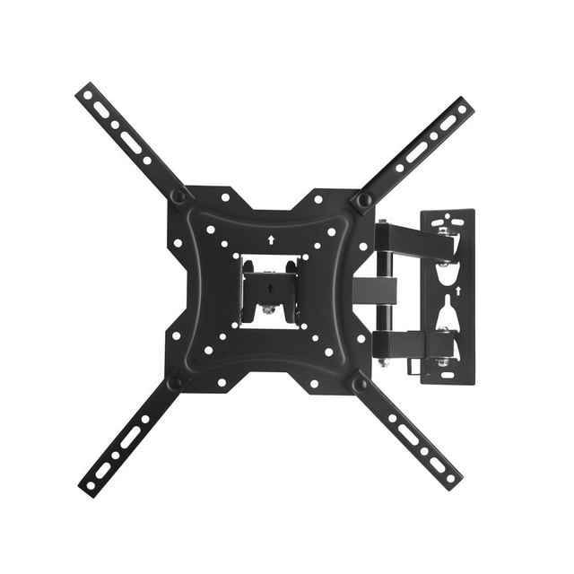 Soporte para tv Getttech GWT-WAM55-01 de pared para pantallas de 17 a 55" con brazo articulado giratorio (180°) y con inclinacion (-5°/+8°) soporta hasta 30 kg VESA 400 x 400 mm