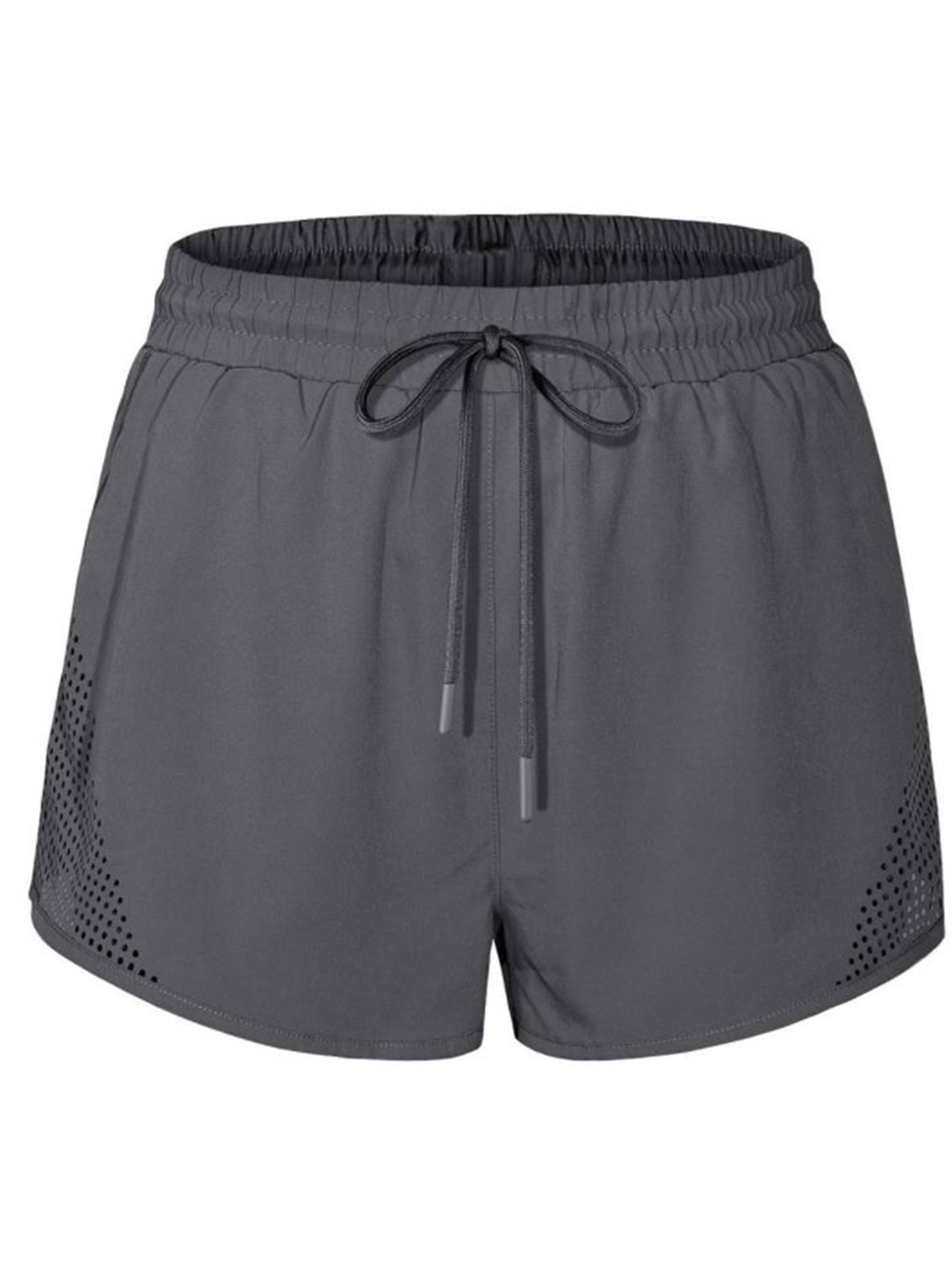 SpringTTC Women Activewear Solid Drawstring Relaxed Fit Sporty Casual