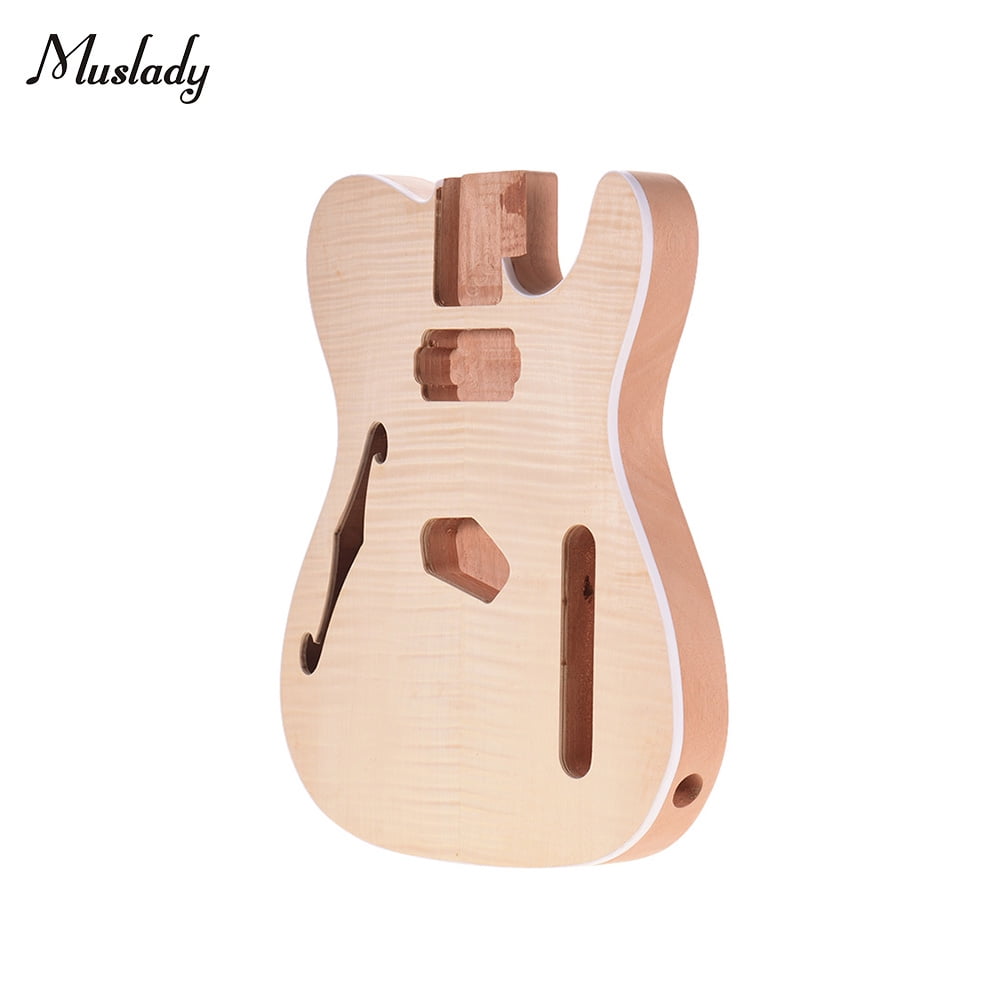 Unfinished DIY Guitar Body Maple Body For Fender ST Style Guitar MG 