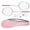 658 pink bag 3 nyl, variant on 1Pair Professional Double Badminton Racquet Set Light Weight Shuttlecocks Racquet for Outdoor Backyard Games Enduring