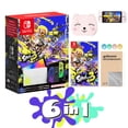 thumbnail image 1 of Nintendo Switch OLED Consola con Splatoon 3 Limited Edition Blue & Yellow Gradient Joy-Con 64GB, 1 of 8