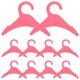 thumbnail image 1 of KAKOWELY 10 perchas de plástico antideslizantes para ropa de mascotas, para perros, cachorros y gatos., 1 of 4