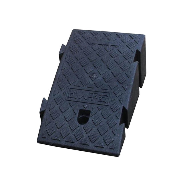 Portable Curb Ramp Wheelchair Threshold car ramps Ramp Kerb wheelchairs ramps auto ramps sidewalks Ramp Non-slip 16cm Black