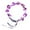 Pink, variant on AYktou LED Flower Crowns-Light Up Flower Crowns for Women,Garlands Glowing Floral Wreath Crowns for Wedding Beach Party Birthday (Diameter:7.09")