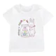 thumbnail image 3 of Nueva camiseta de algodón con diseño de huevos de Pascua para niños y hermanos, ropa para niños con bonito conejito, camiseta para bebé niño o niña, 3 of 5