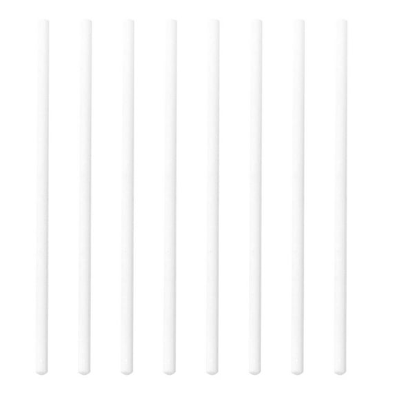 Pawsdot 8Pcs Kiln Hanging Burning Rods White Aluminium Oxide Professional Tool