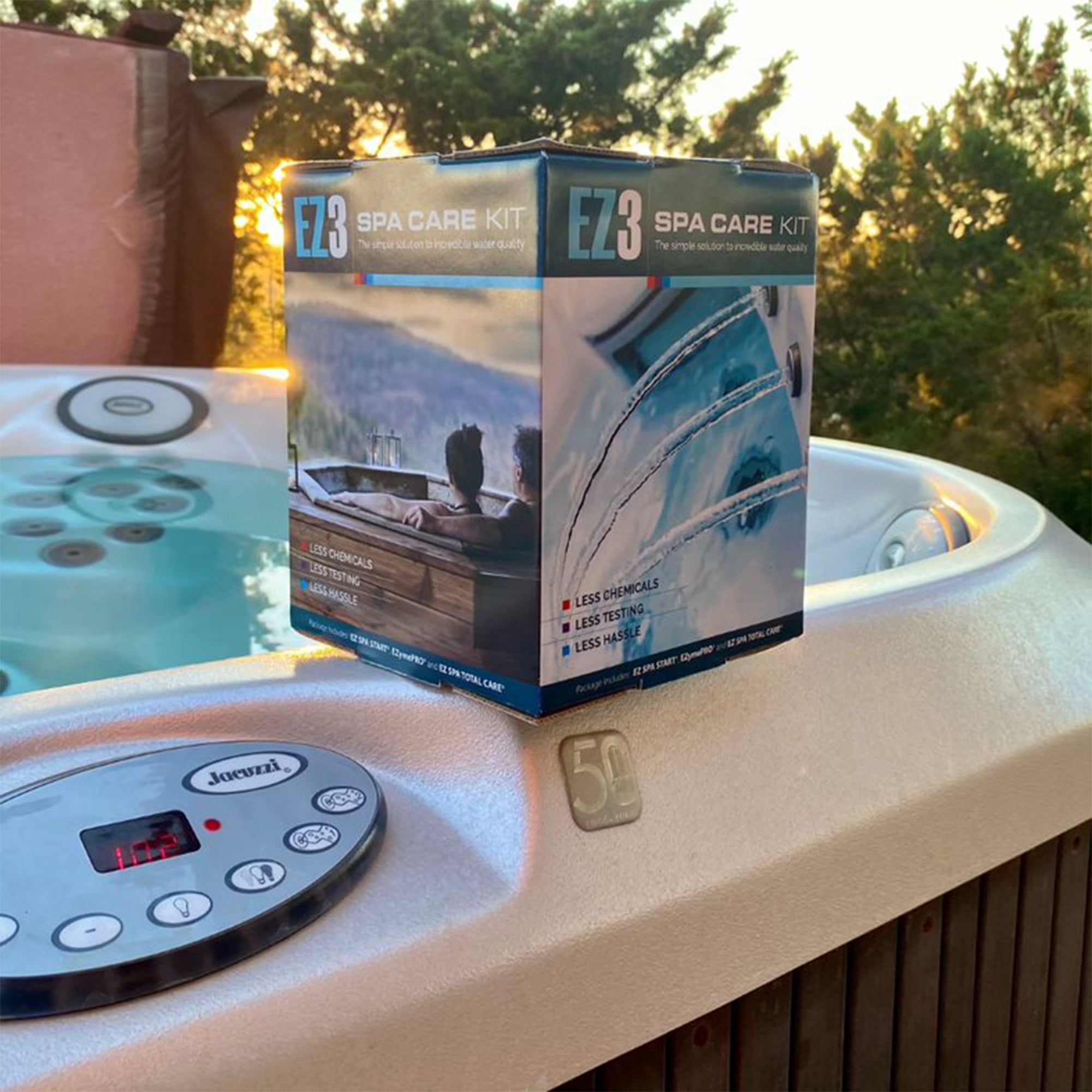EZ Spa EZ3 Spa Care Kit for 3 in 1 Swimming Pool & Spa Chemical Maintenance