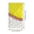 thumbnail image 3 of WNEXOPE Microfiber Balls Beach Towel,Baseball Pattern Quick Dry Towel- 30x60in Large Beach Towel,Absorbent Lightweight Sand Free Bath Towels, 3 of 8