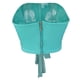 thumbnail image 4 of Top bandeau tubo sin mangas, liso, sin tirantes, para mujer, color verde y azul METRO, 4 of 9