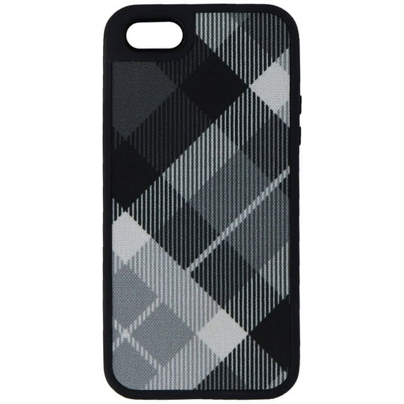 Speck FabShell Series Hybrid Case for iPhone SE 5s 5 - Black/Gray Plaid