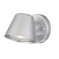 thumbnail image 6 of Integrated LED 1-Light Brushed Silver Wall Light, 6 of 6