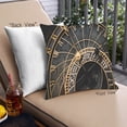 thumbnail image 1 of Ahgly Company Time Coussin d'Extérieur, 18 Pouces par 18 Pouces, 1 of 6