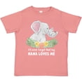thumbnail image 3 of Inktastic I'll Never Forget That My Nana Loves Me with Cute Elephants Boys or Girls Toddler T-Shirt, 3 of 5