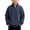 Navy, variant on Qingpeng Boys Girls Half Zip Pullover Mock Neck Long Sleeve Textured Knit Sweatshirt for Fall Winter