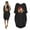Black, variant on BLTIBY Christmas Sweatshirt Dress for Women Oversized Xmas Printed Winter Fall Round Neck Dresses Fashion Casual Long Sleeve Fashion Pullover Outfits with Pockets 2024 Trendy Army Green L