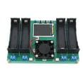 thumbnail image 3 of Probador De Capacidad De Batería, DC 5V 4 Canales 18650 Probador De Batería Monitor De Capacidad De Batería Carga Cíclica Automática Descarga Medidor De Resistencia Interna, 3 of 14
