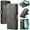 Grey, variant on For iPhone 16 Pro DG.MING Crazy Horse Texture Detachable Magnetic Leather Phone Case,Grey,For iPhone 16 Pro